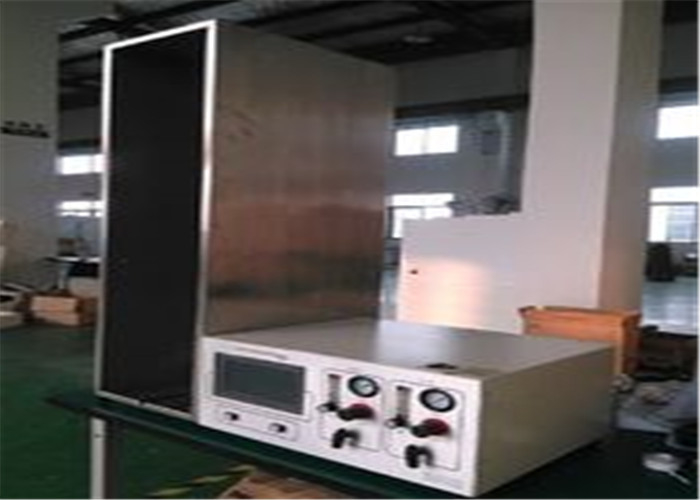 استاندارد رنگ تستر اشتعال پذیری کابل IEC 60331 با مجموعه کنترل جریان انبوه