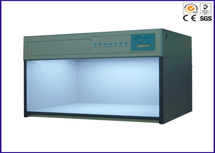 کابینت ارزیابی رنگ دستگاه تست نساجی خودکار برای تست پارچه