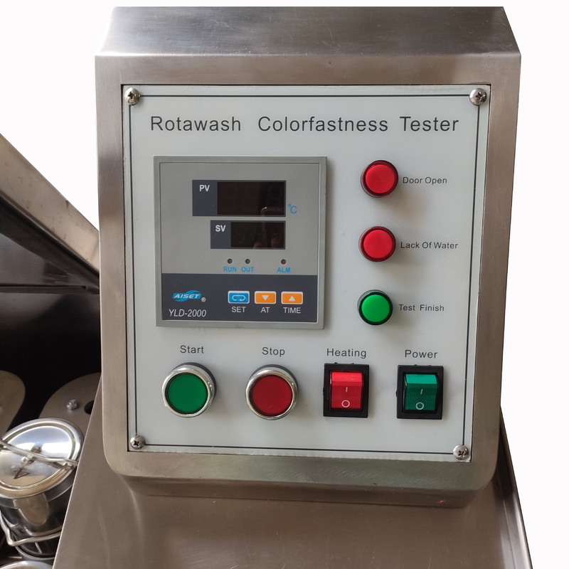 کنترل سرعت شستشوی لمسی AATCC رنگ Rotawash