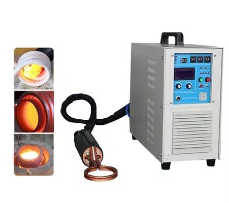 25KW حرارتی اندیکشن برای و اتصال طولانی مدت از لوله های مس و مس در کارخانه های تولید تهویه مطبوع