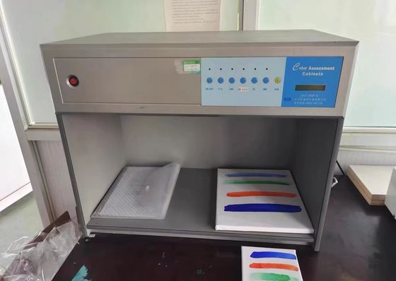 کابینت ارزیابی رنگ پارچه پارچه اتاق تطبیق نور جعبه برای بازرسی