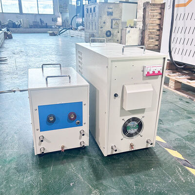دستگاه بخاری القایی قابل حمل 25 کیلووات با کیفیت بالا برای عملیات حرارتی فلز 220 ولت با موتورهای پمپ موتورهای جدید