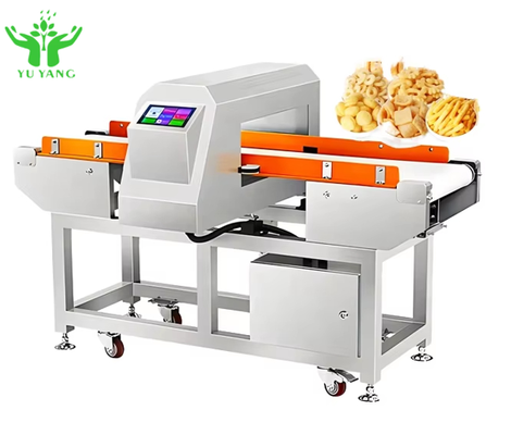 دستگاه تشخیص فلز مواد غذایی با گواهینامه FDA CE نقاله IP65 فولاد ضد زنگ HACCP